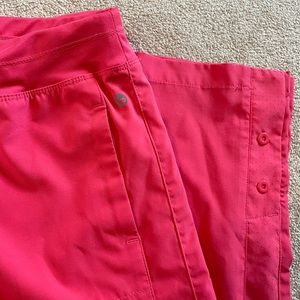 Women's Knit Waistband Cargo Track Scrub Pant